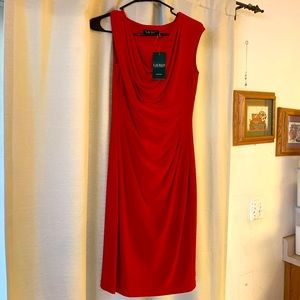 Red Ralph Lauren dress